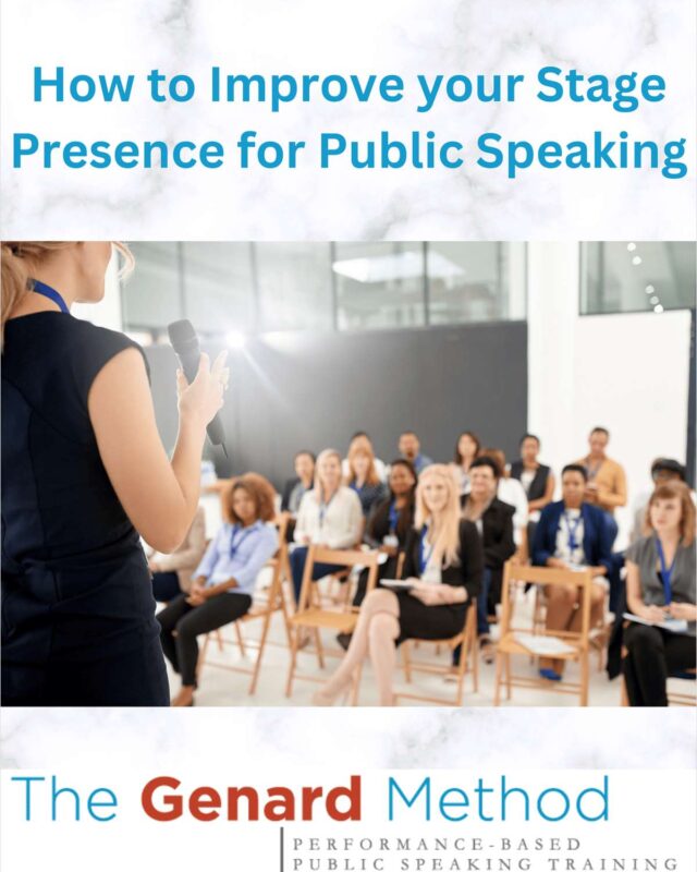 How To Improve Your Stage Presence For Public Speaking
