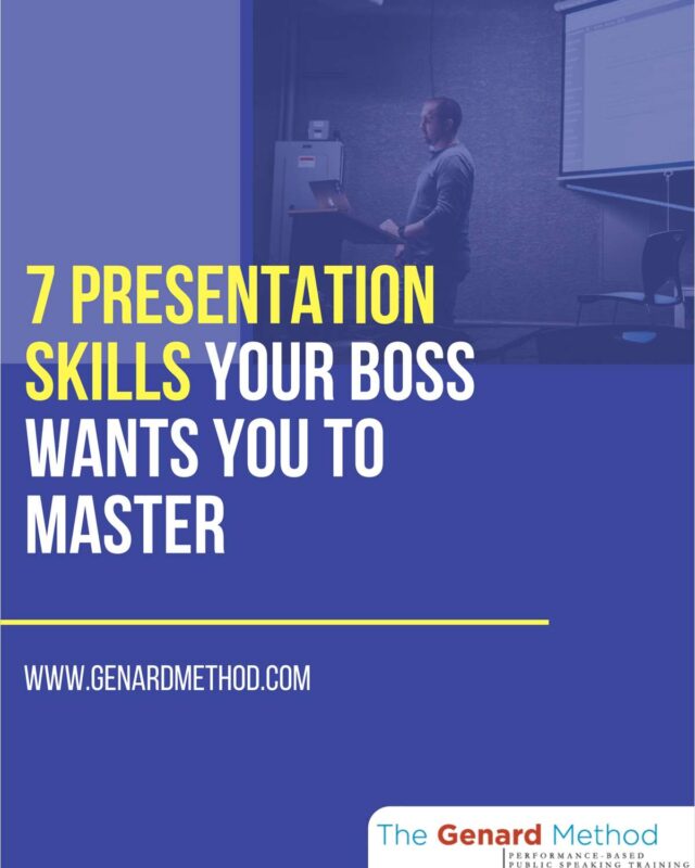 7 Presentation Skills Your Boss Wants You to Master