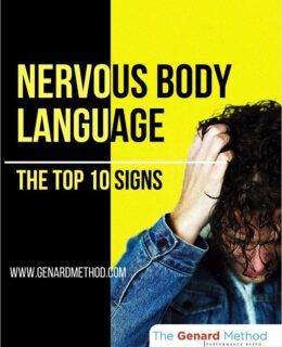 Nervous Body Language - The Top 10 Signs
