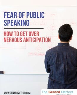 Fear of Public Speaking - How to Get Over Nervous Anticipation