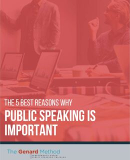 The 5 Best Reasons Why Public Speaking Is Important