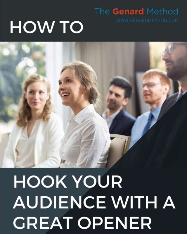 How to Hook Your Audience with a Great Opener