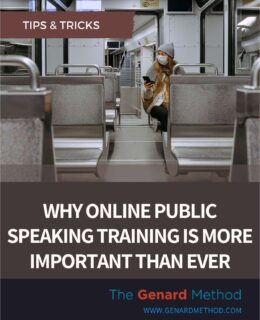 Why Online Public Speaking Training Is More Important Than Ever