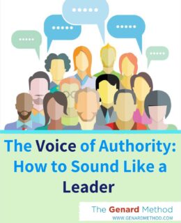 The Voice of Authority: How to Sound Like a Leader