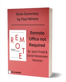 Remote: Office not Required Book Summary