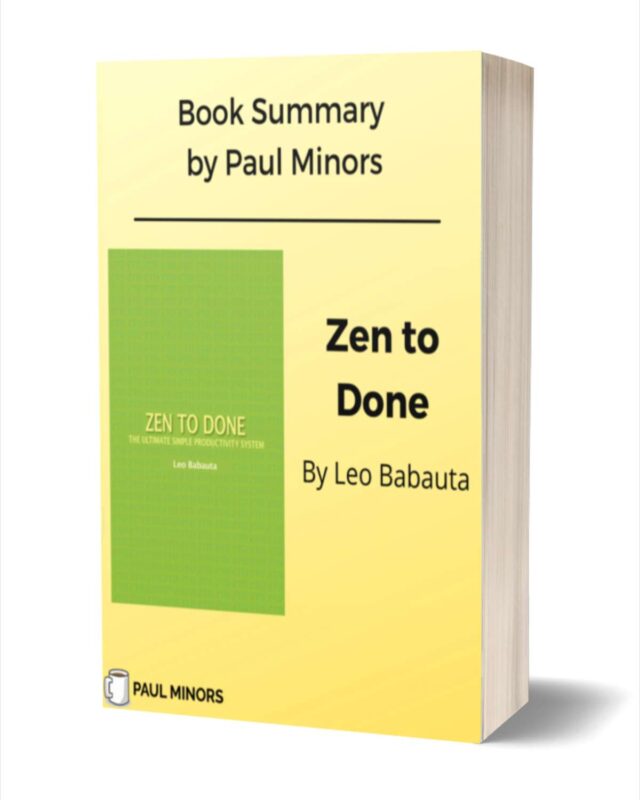 Zen to Done Book Summary