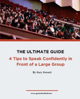 The Ultimate Guide: 4 Tips to Speak Confidently In Front Of A Large Group