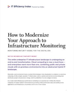 How to Modernize Your Approach to Infrastructure Monitoring