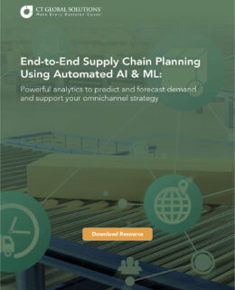 End-to-End Supply Chain Planning Using Automated AI & ML