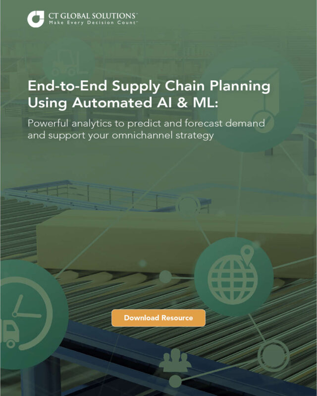 End-to-End Supply Chain Planning Using Automated AI & ML