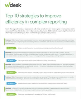 Top 10 Strategies to Improve Efficiency in Complex Reporting