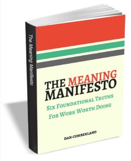 The Meaning Manifesto - Six Foundational Truths for Work Worth Doing