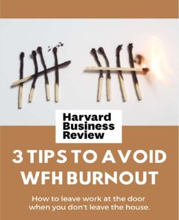 3 Tips to Avoid WFH Burnout