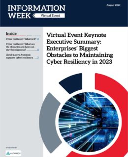 Enterprises' Biggest Obstacles to Maintaining Cyber Resiliency