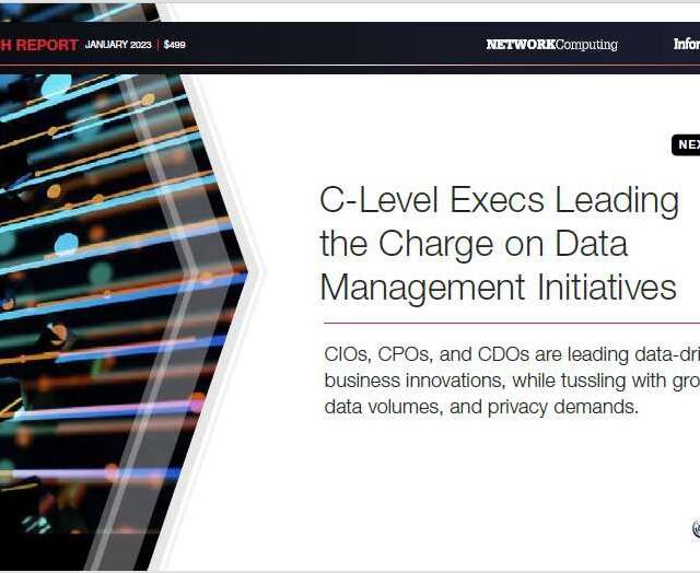 C-Level Execs Leading the Charge on Data Management Initiatives