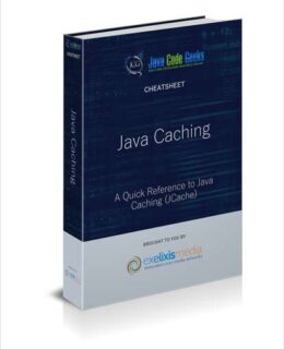 Java Caching Cheatsheet