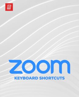 Zoom Keyboard Shortcuts for Windows and macOS