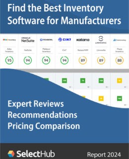 Find the Best Inventory Software for Manufacturing Companies--Expert Comparisons, Recommendations & Pricing