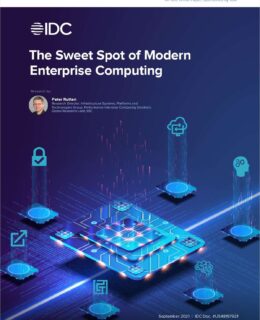 The Sweet Spot of Modern Enterprise Computing