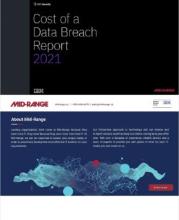 Cost of a Data Breach Report 2021