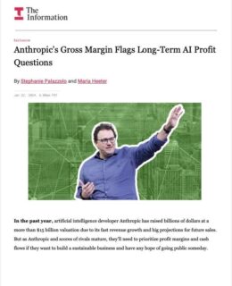 Anthropic's Gross Margin Flags Long-Term AI Profit Questions