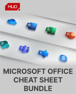 Microsoft Office Cheat Sheet Bundle