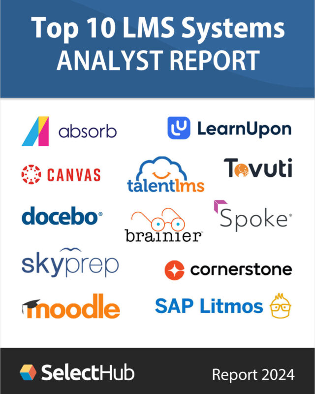 Top 10 LMS Systems for Employee Training 2024--Free Analyst Report