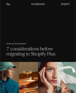 Ready to replatform? 7 considerations before migrating to Shopify Plus from Salesforce Commerce Cloud.